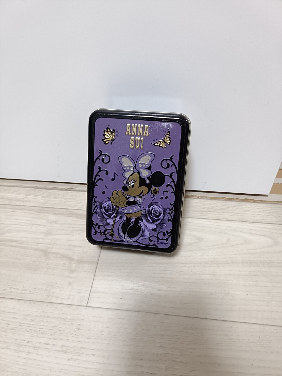 アナスイ小物入れ 缶 ミニーちゃんコラボ_画像1