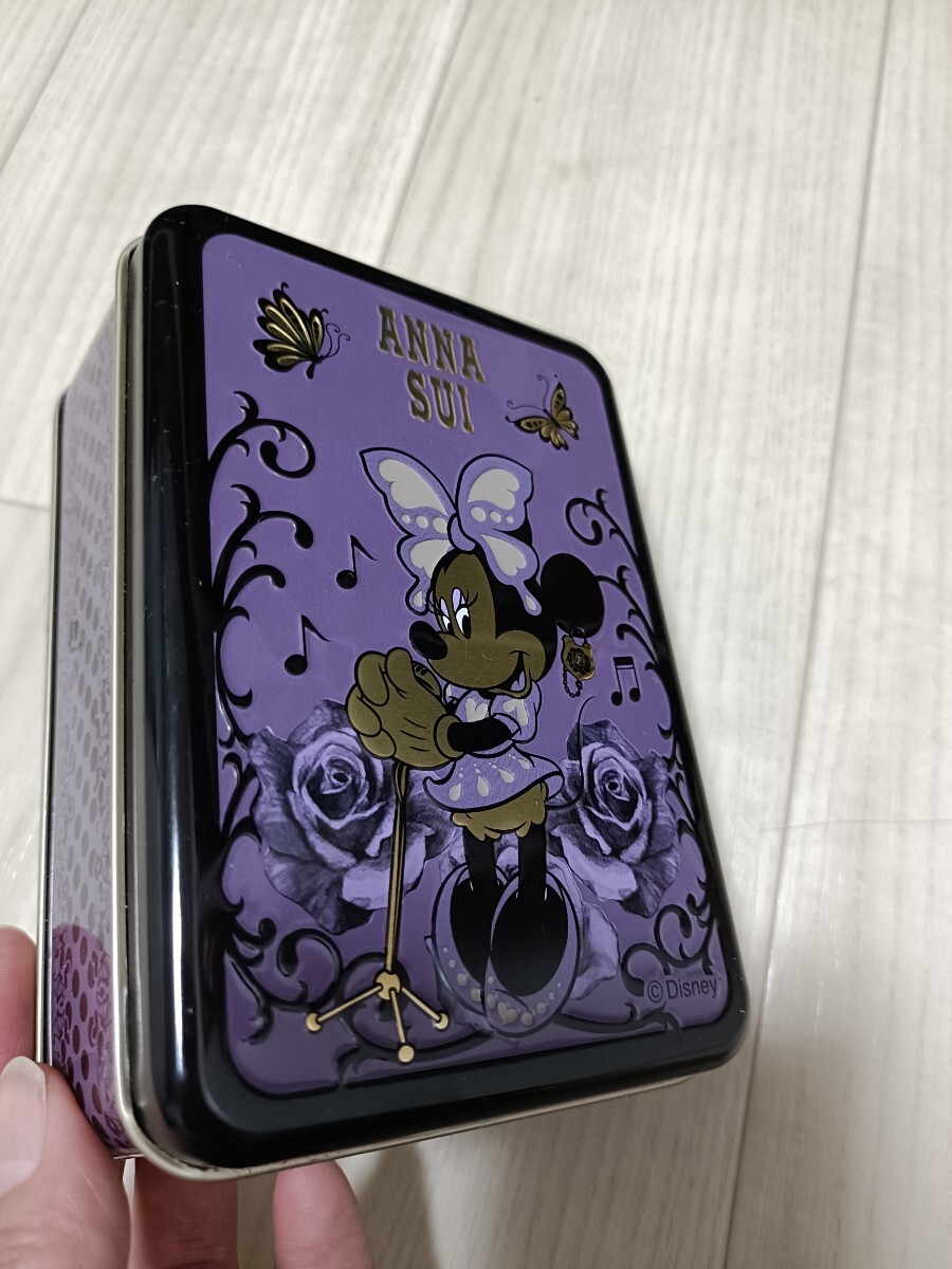 アナスイ小物入れ 缶 ミニーちゃんコラボ_画像6