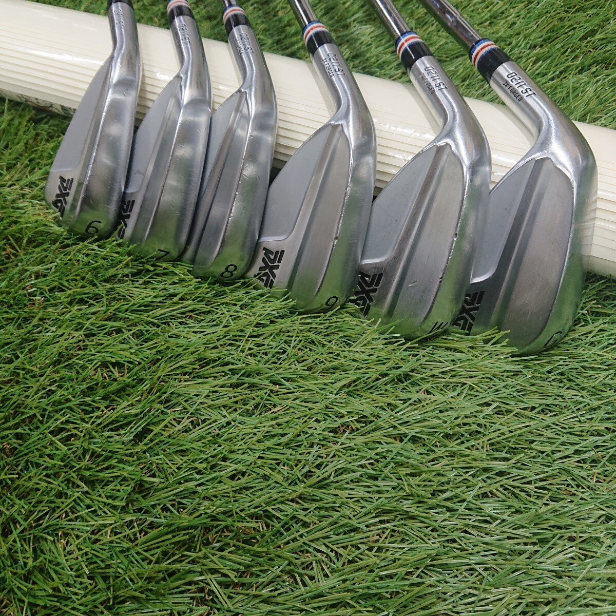 高級アイアン PXG 0211ST マッスルバック MB 6番～GW 6本セット モーダス 130 フレックスＸ FORGED_画像4