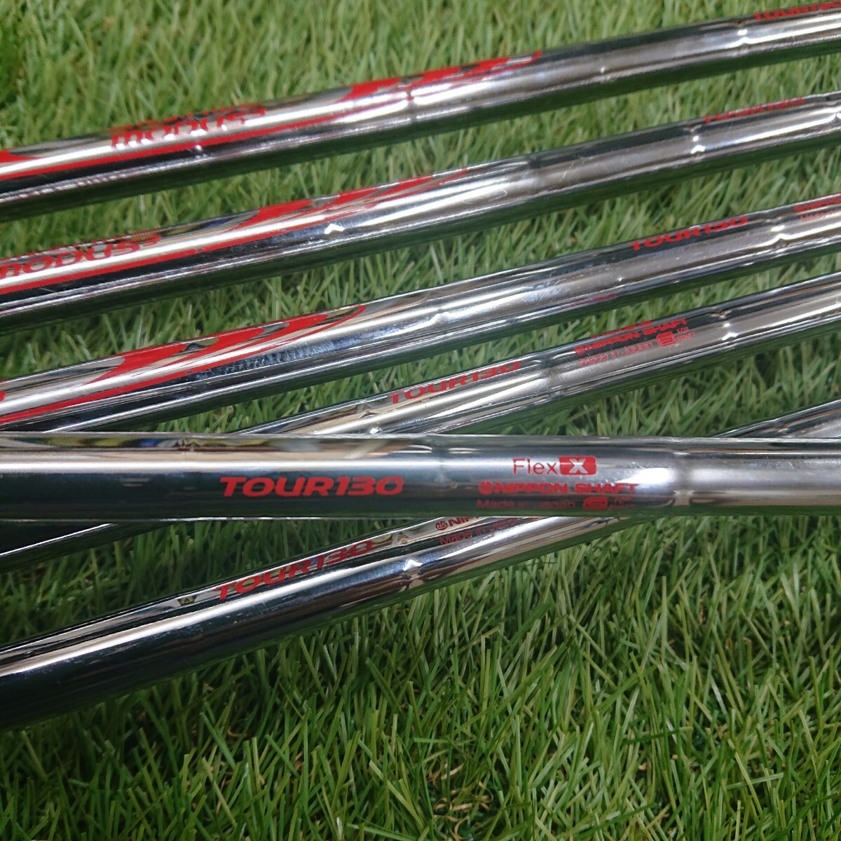 高級アイアン PXG 0211ST マッスルバック MB 6番～GW 6本セット モーダス 130 フレックスＸ FORGED_画像7