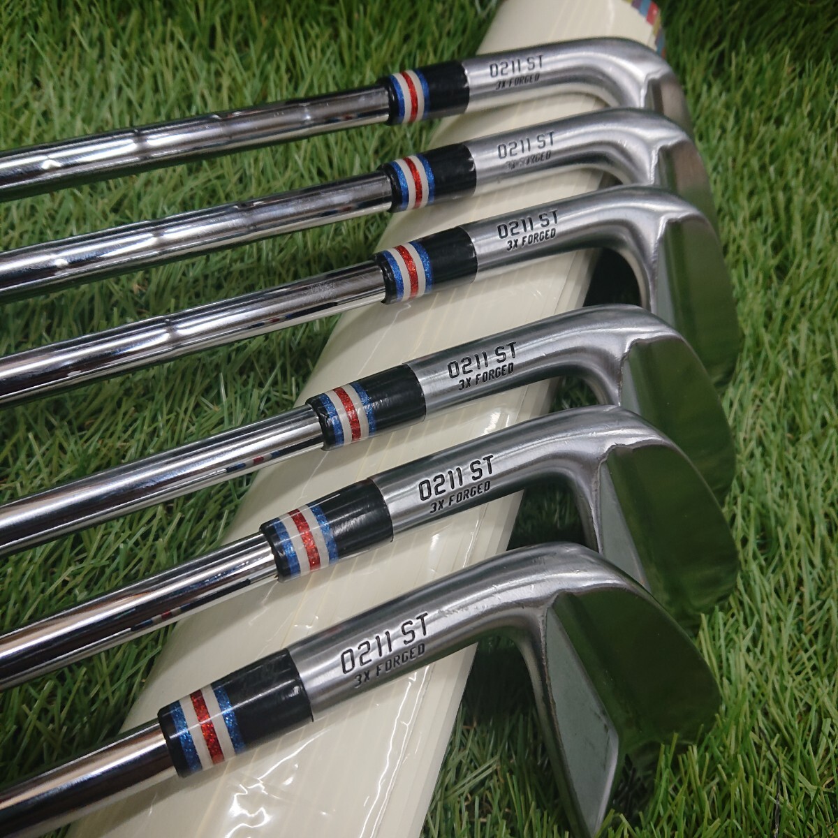 高級アイアン PXG 0211ST マッスルバック MB 6番～GW 6本セット モーダス 130 フレックスＸ FORGED_画像8