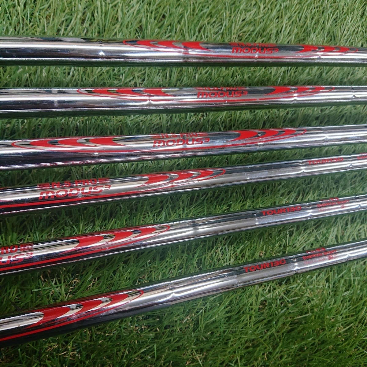 高級アイアン PXG 0211ST マッスルバック MB 6番～GW 6本セット モーダス 130 フレックスＸ FORGED_画像6