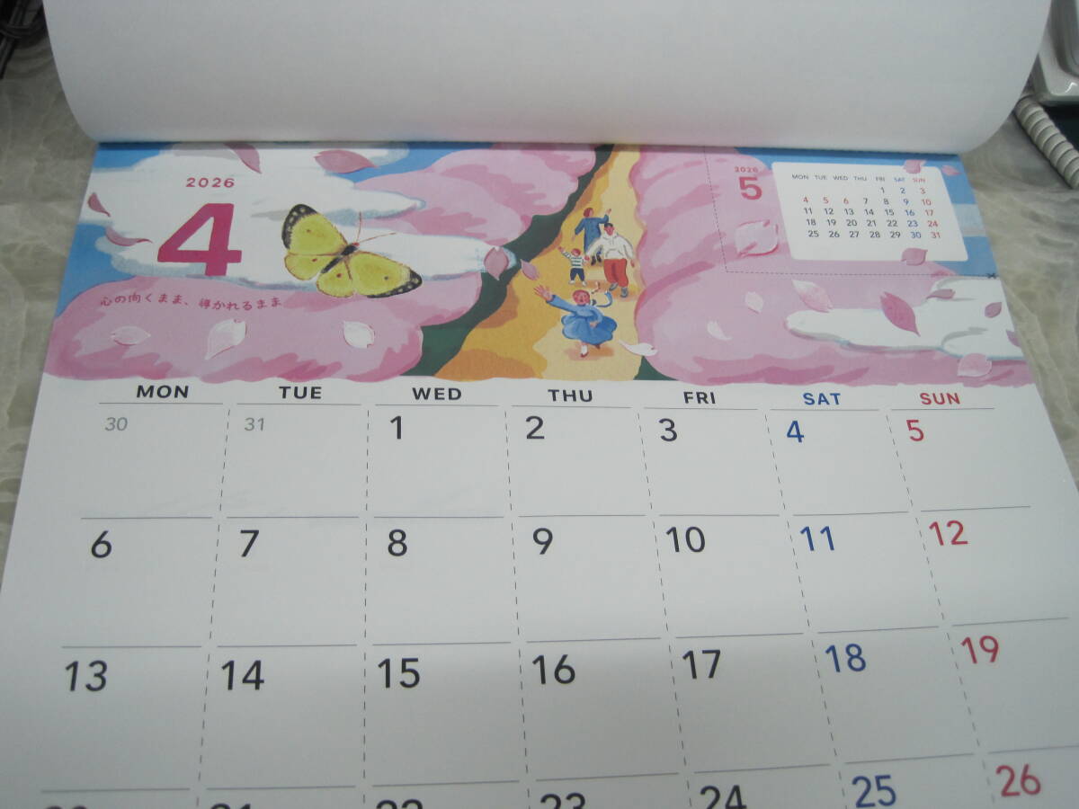 ♪定形外　TOYOTA　 トヨタ　2026年　 壁掛けカレンダー　（0711）_画像5