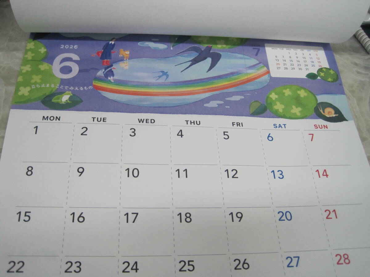 ♪定形外　TOYOTA　 トヨタ　2026年　 壁掛けカレンダー　（0711）_画像7