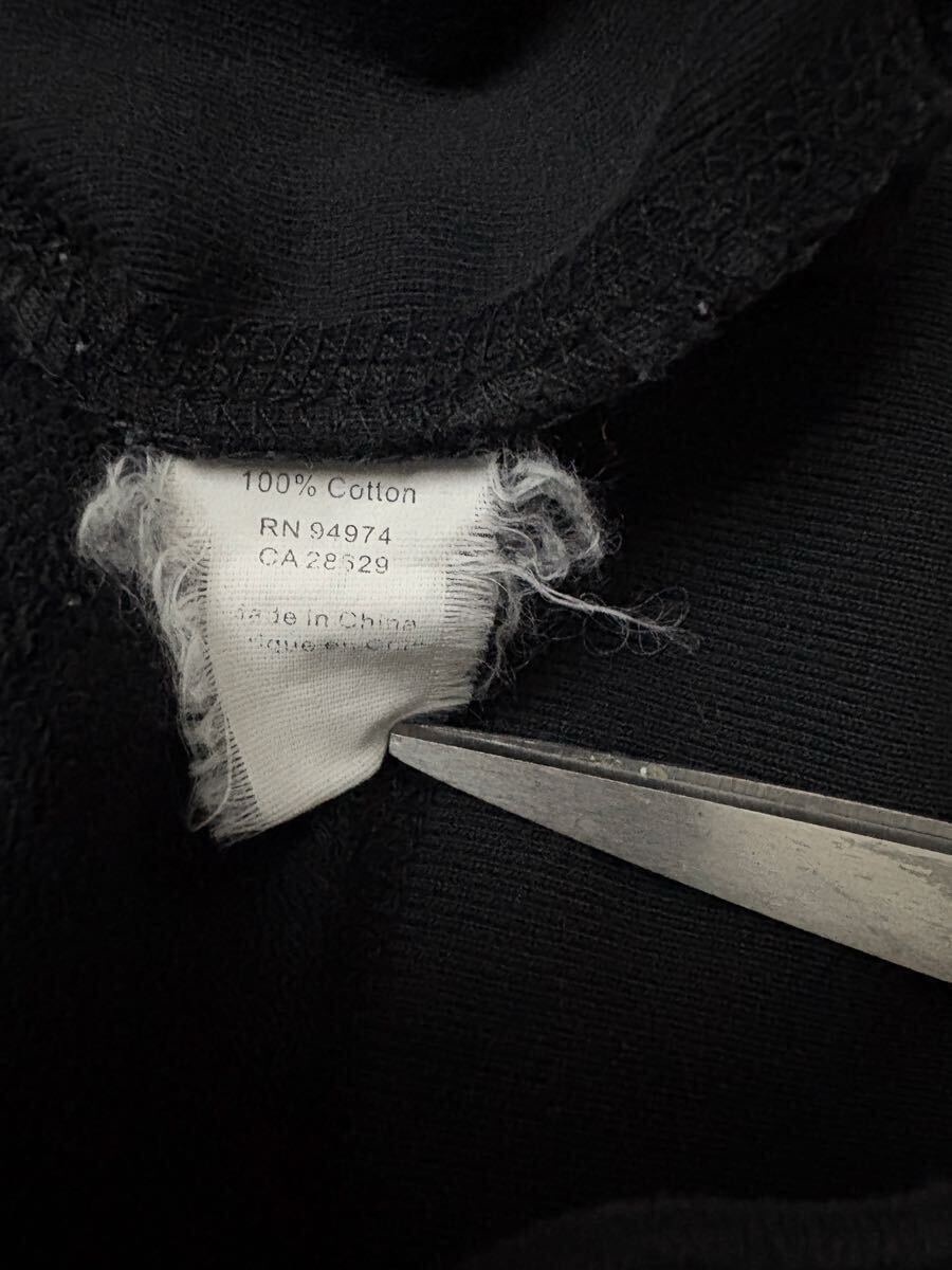 【00s】Stussy Zip Up Hoodie S Black ステューシー ジップアップ パーカー フーディー ブラック ヴィンテージ オールド _画像8