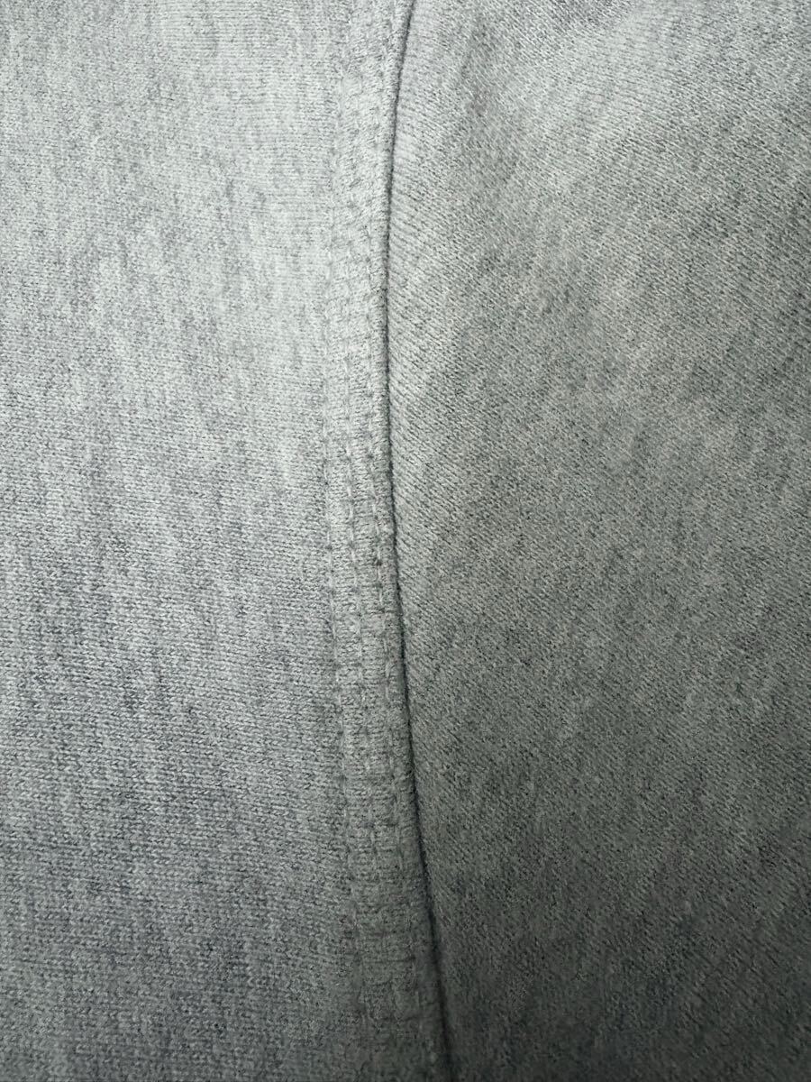 【現行】Stussy Logo Sweat Crew M Grey ステューシー スウェット プルオーバー トレーナー グレー 中古美品 21 AW ロゴ_画像6