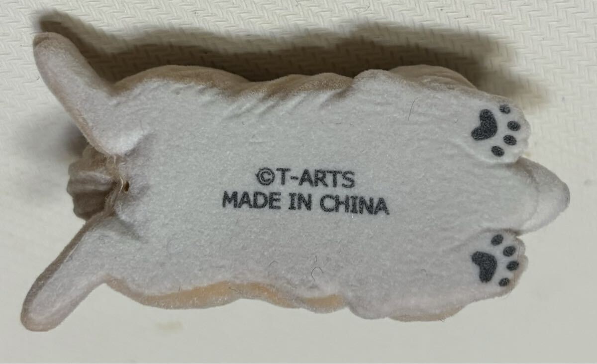 ★T-ARTS もふもふポメラニアン ポメラニアン フロッキー ふて寝 フィギュア 中古_画像4