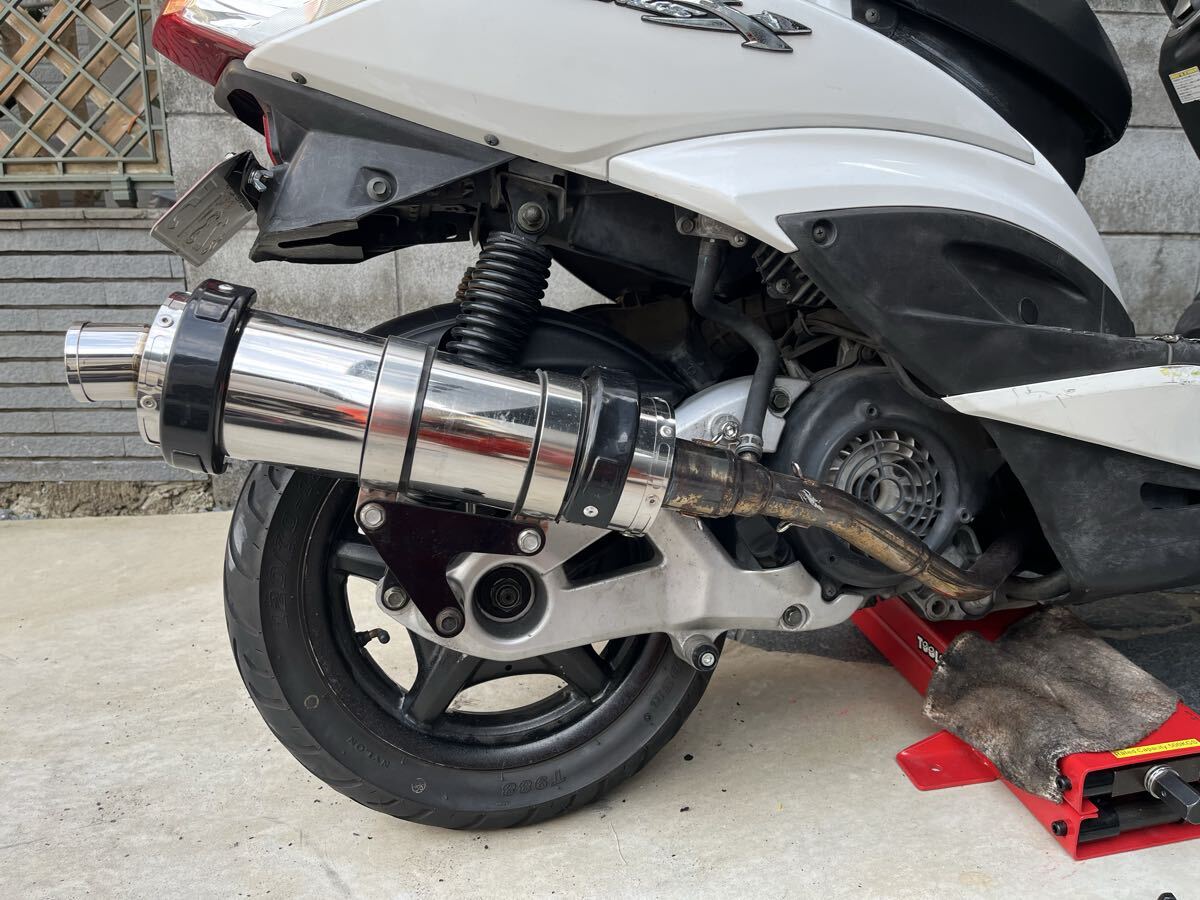 マフラー シグナスX POSH PF-2_画像1