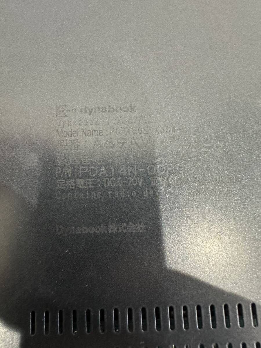 【1円~】Dynabook ノートパソコン X30W-J i5-1135G7 SSD238 RAM 8g win11 本体のみ 稼働_画像7