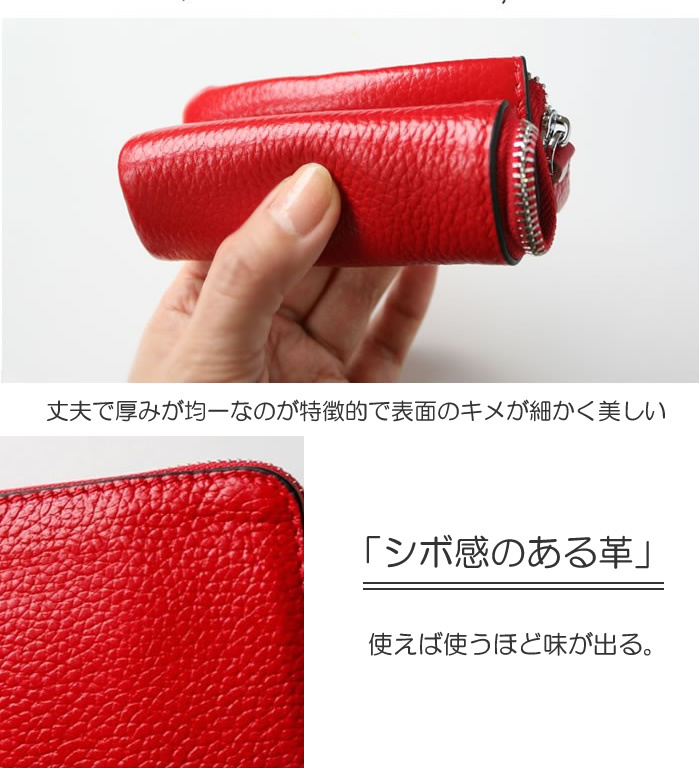 本革 ミニ財布 二つ折り レディース ギフトコンパクト 2025 クリスマス 薄型 軽量 開運 L字ファスナー(シャンパンゴールドロゴなし)_画像10