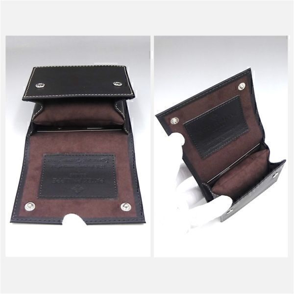 パテックフィリップ 腕時計 ケース 携帯用 ポーチ 旅行 保管 ノベルティ ★ カラトラバ 箱 冊 子タグ 腕時計スタンド ディスプレイ 3111-01_画像6