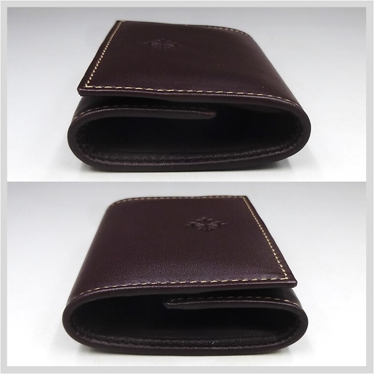パテックフィリップ 財布 小銭入れ ロゴ 美品 ノベルティ ★ 長財布 カラトラバ 箱 冊子 タグ 腕時計 スタンド ディスプレイ 00-3002-01_画像4