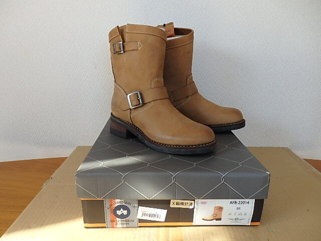 ALPHA　INDUSTRIES　INS　レディースショートエンジニアブーツ　24㎝　未使用品　_画像1