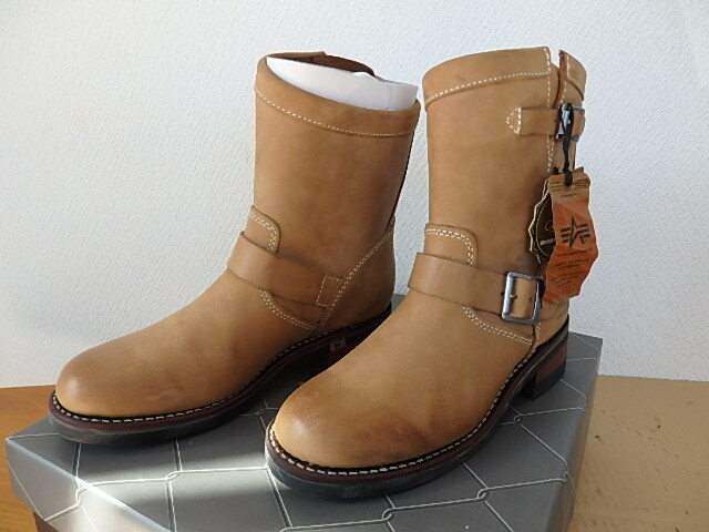 ALPHA　INDUSTRIES　INS　レディースショートエンジニアブーツ　24㎝　未使用品　_画像3