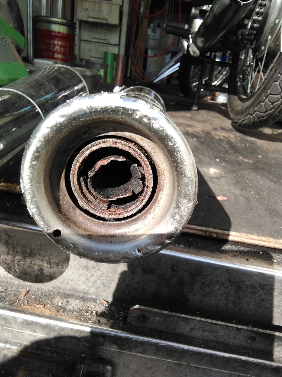 RG 250E マフラー_画像10