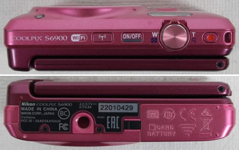 * текущее состояние товар * Nikon Nikon COOLPIX S6900 компактный цифровой фотоаппарат * рабочее состояние подтверждено (2755773)