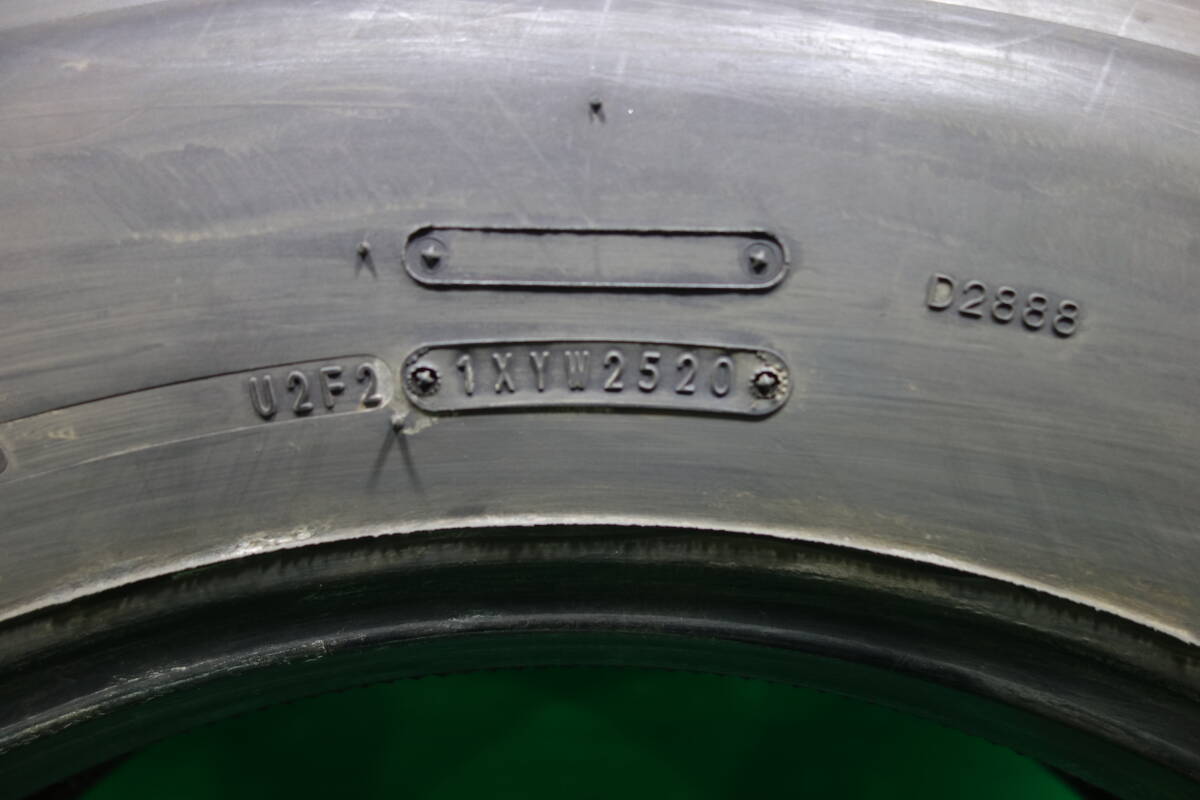 N158-20 送料無料 275/70R22.5 148/145J スタッドレス TB 2本 ダンロップ DECTES SP001 2020年製 大型 トラック 積載_画像7