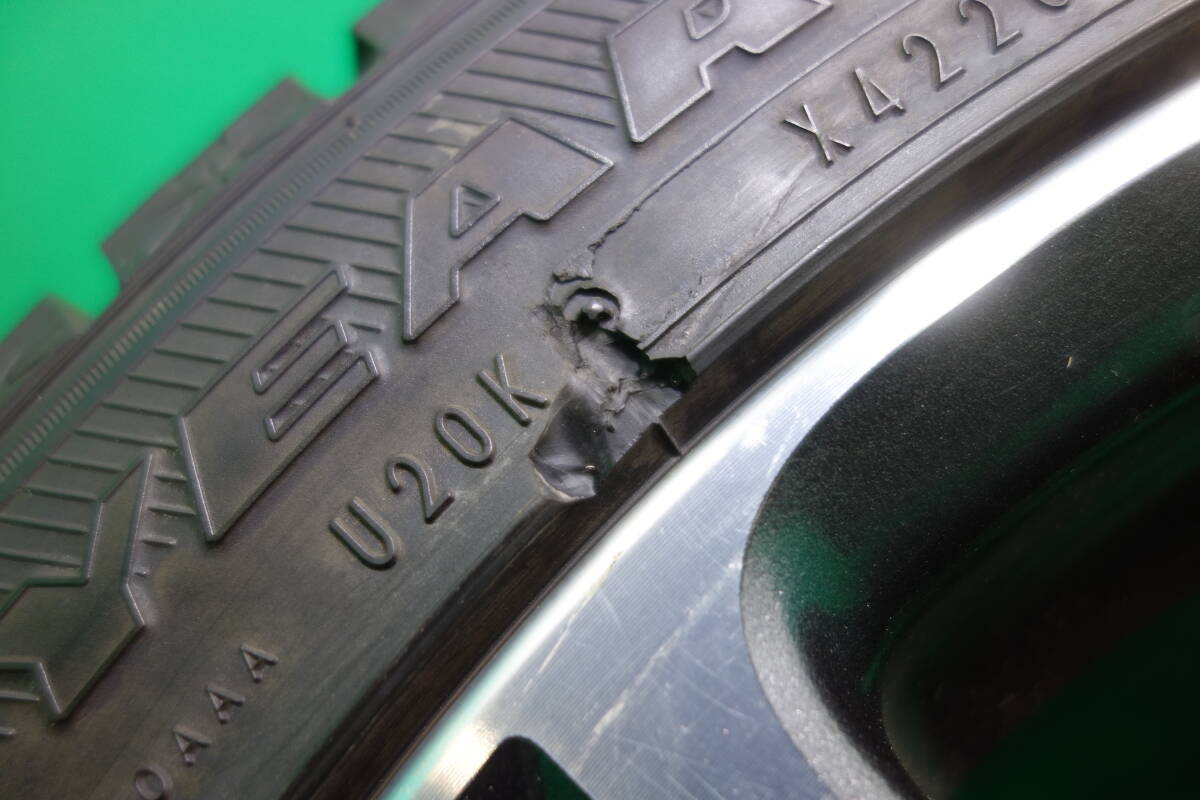 N86-20 送料無料 215/45R17 スタッドレス 4本セット グッドイヤー ICENAVI6 スバル純正 BRZ 86 インプレッサ 30 50プリウス バランス調整済_画像7