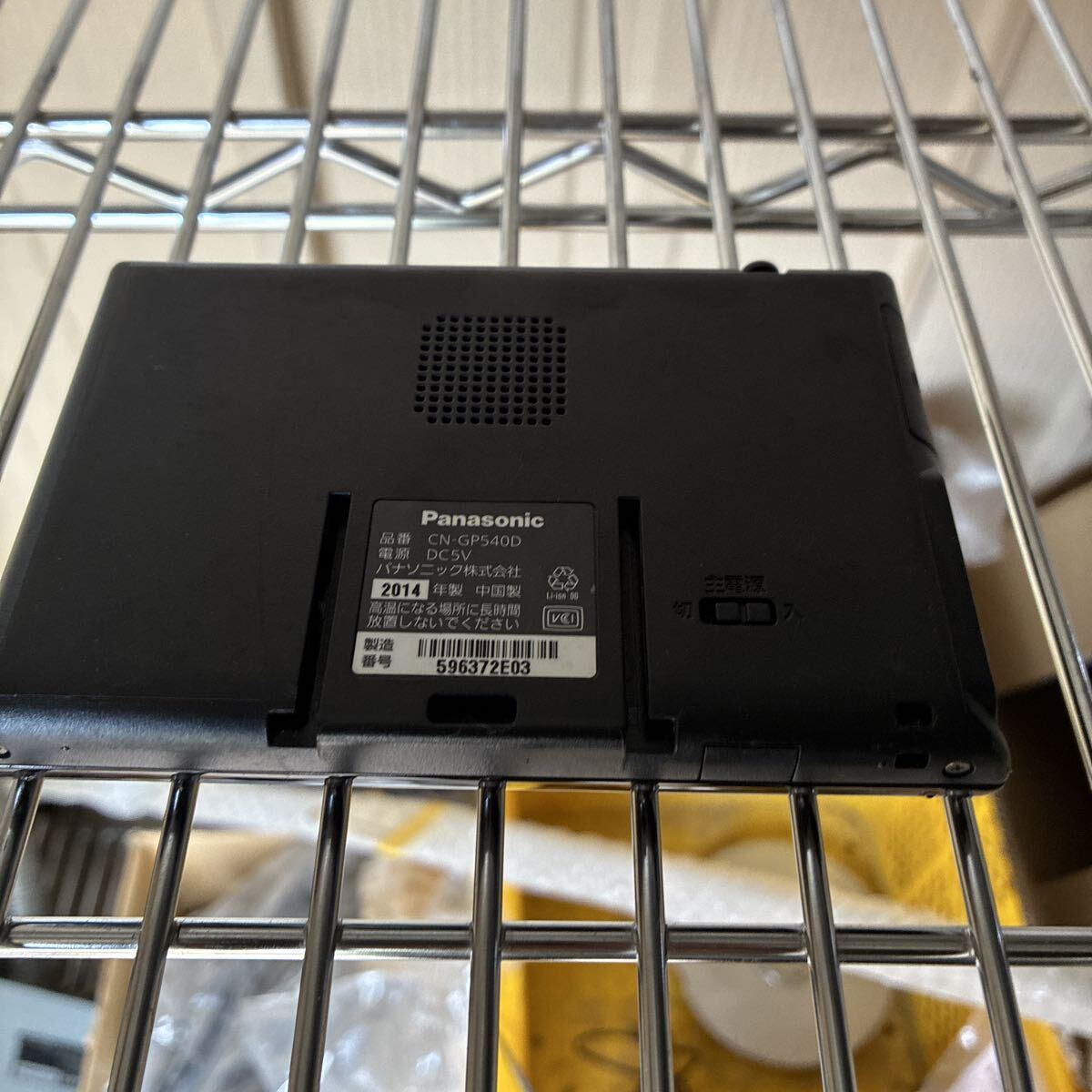 Panasonic Gorilla ポータブルナビゲーション　CN-GP540D ジャンク　送料無料_画像8