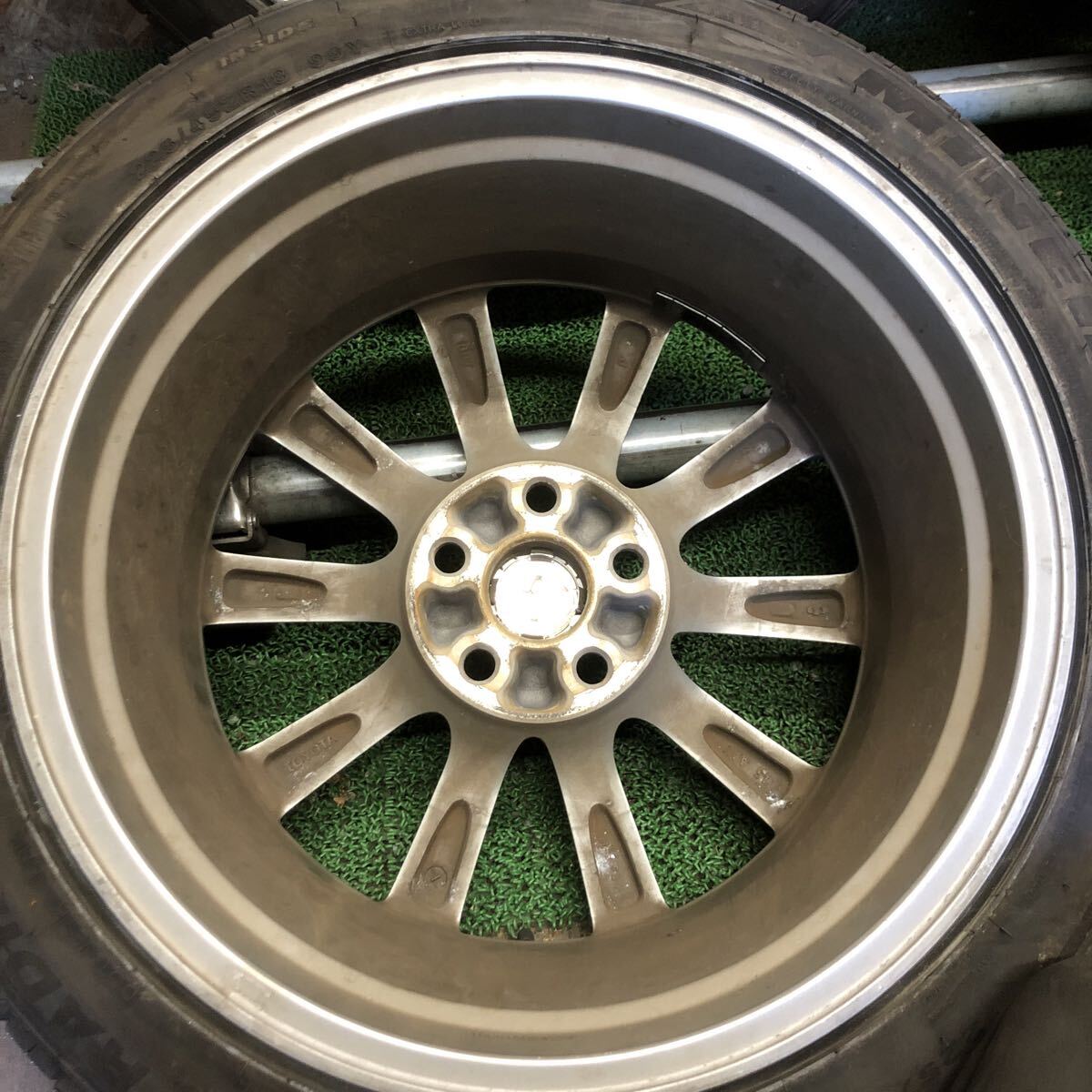 トヨタ　マークX　Sパッケージ　18×8J　114.3/5H　極上バリ山タイヤ付き　C-196　福岡　★引き取り大歓迎★即決サービス品★早い者勝ち★_画像6