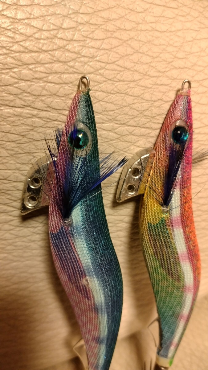 ★廃盤★送料無料★中古美品セット★ヤマシタ★エギ王K★3.5号 シャローリーフSP スーパーシャロー★マジカルレインボー、オリオンブルー_画像2