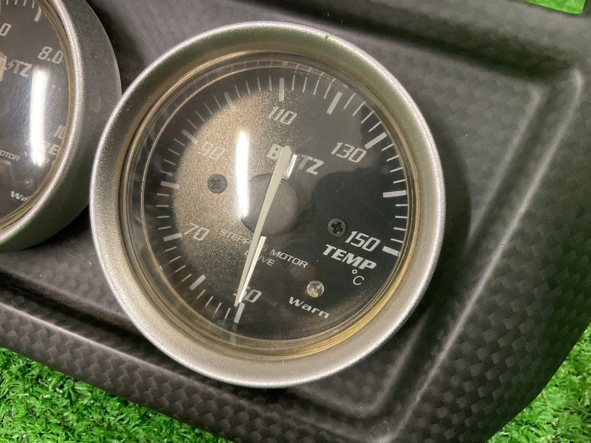 インプレッサ　セダン　WRX-STI　GVF　A-Line　BLITZ　ブリッツ　ブースト　油圧　油温　3連メーター　オーディオパネル　GVB_画像6