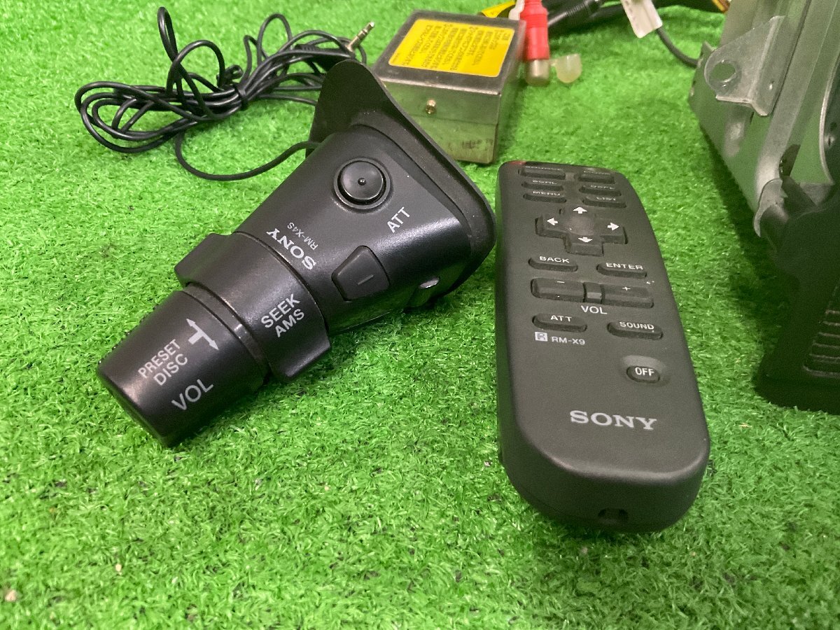 SONY　2DIN一体型　カーステレオ　MD/CDマルチコントロールオーディオレコーディング マスター　WX-REC8000_画像6