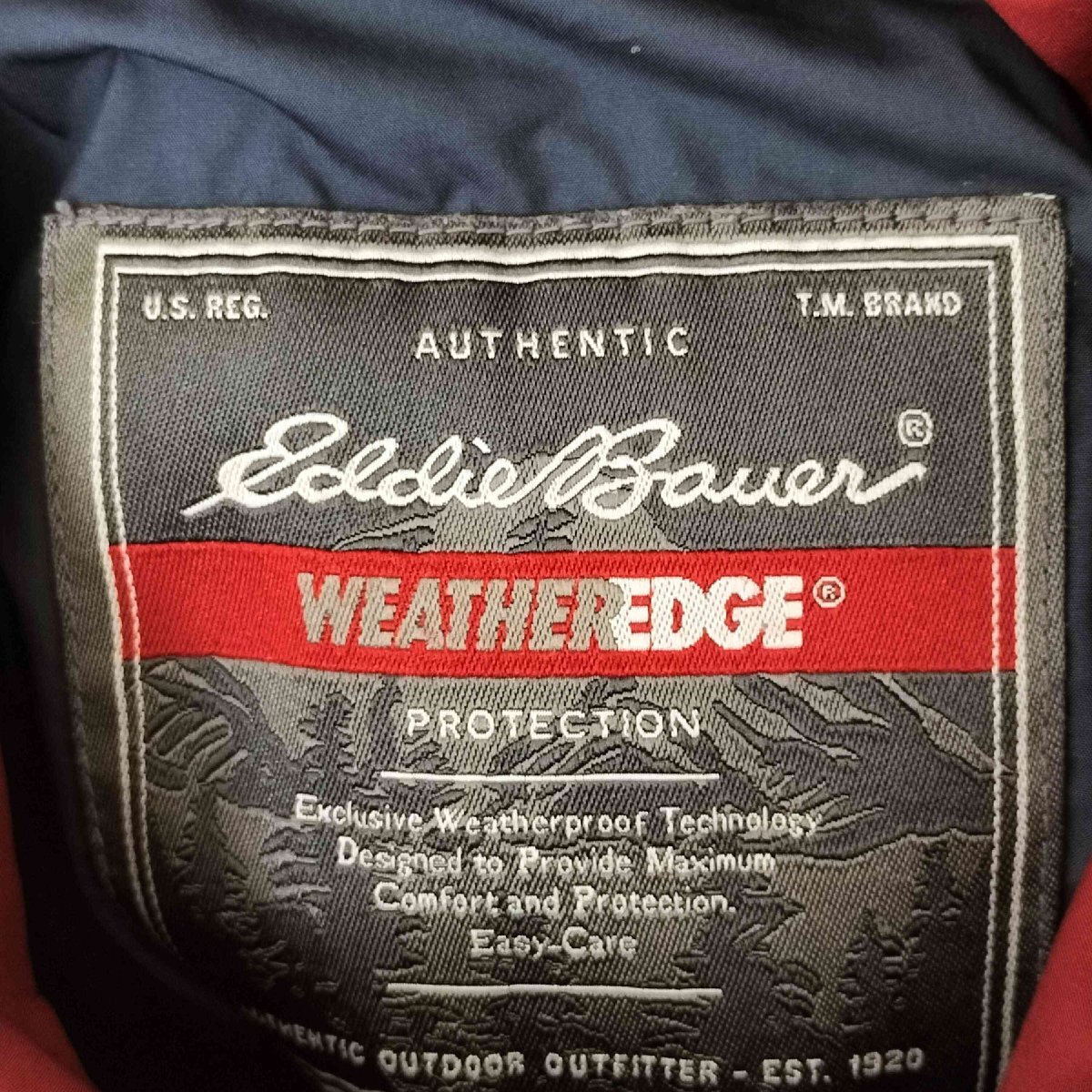 Eddie Bauer(エディーバウアー) WEATHEREDGE ダウンジャケット メンズ JPN：L 中古 古着 0326_画像6