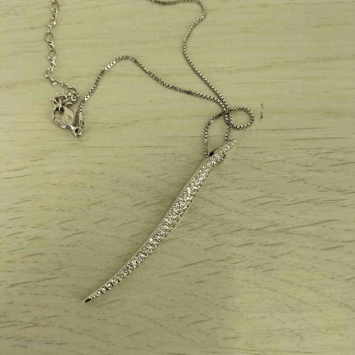SWAROVSKI(スワロフスキー) ロング モチーフ ネックレス レディース 表記無 中古 古着 0425_画像4