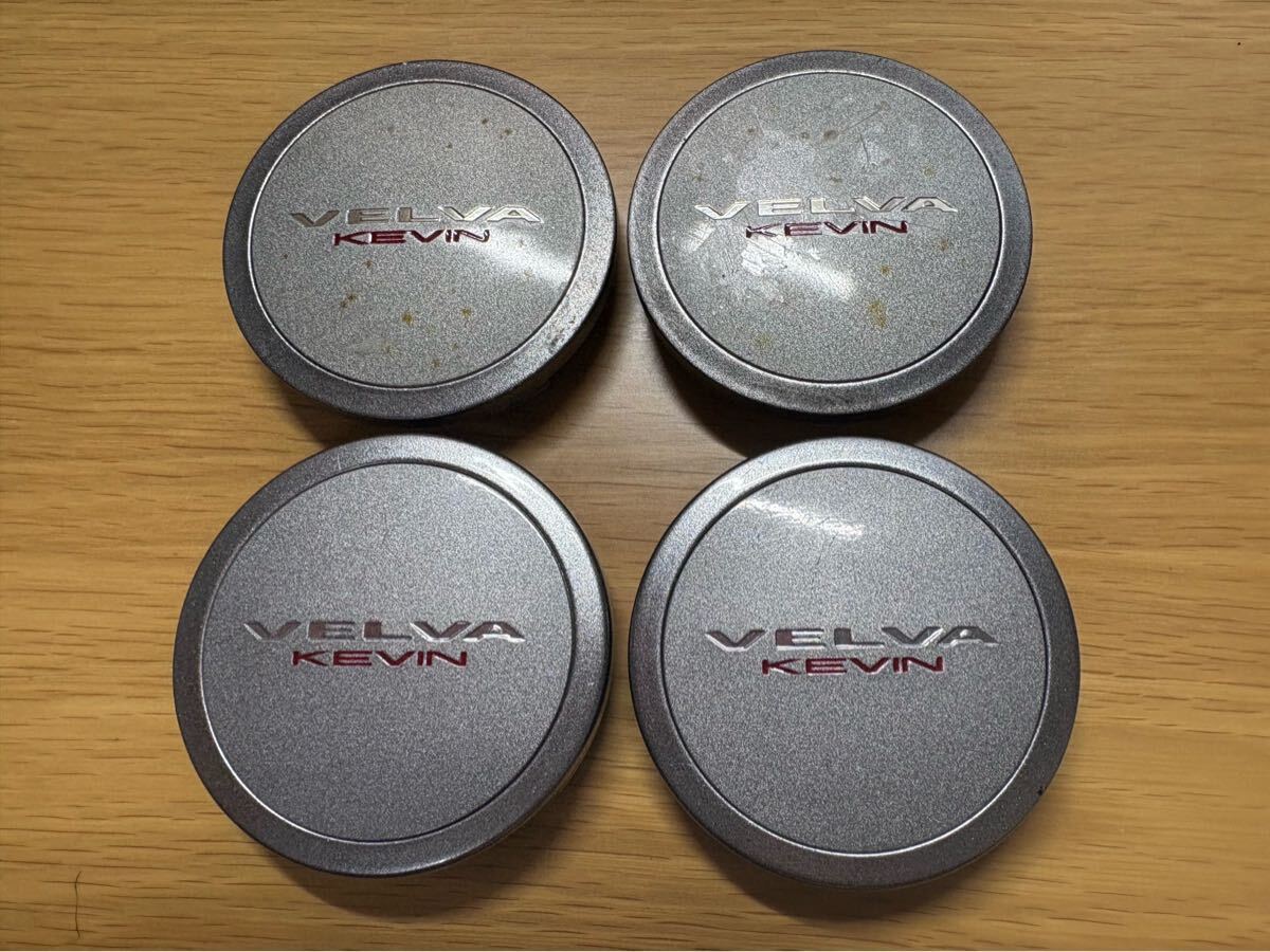 Weds ウェッズ VELVA KEVIN ヴェルヴァ ヴェルバ ケビン ホイールキャップ センターキャップ 4枚セット_画像1