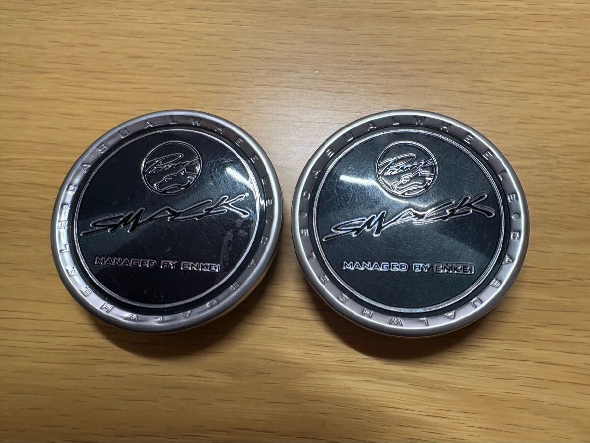 KYOHO 共豊 ENKEI エンケイ PRINCE SMACK プリンス スマック ホイールキャップ センターキャップ 2枚セット_画像1