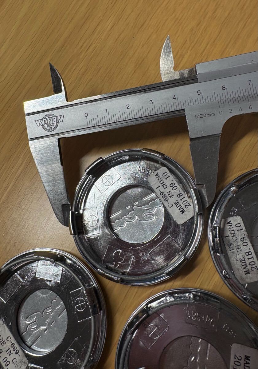 MID マルカサービス Euro Speed ユーロスピード ホイールキャップ センターキャップ 4枚セット_画像4