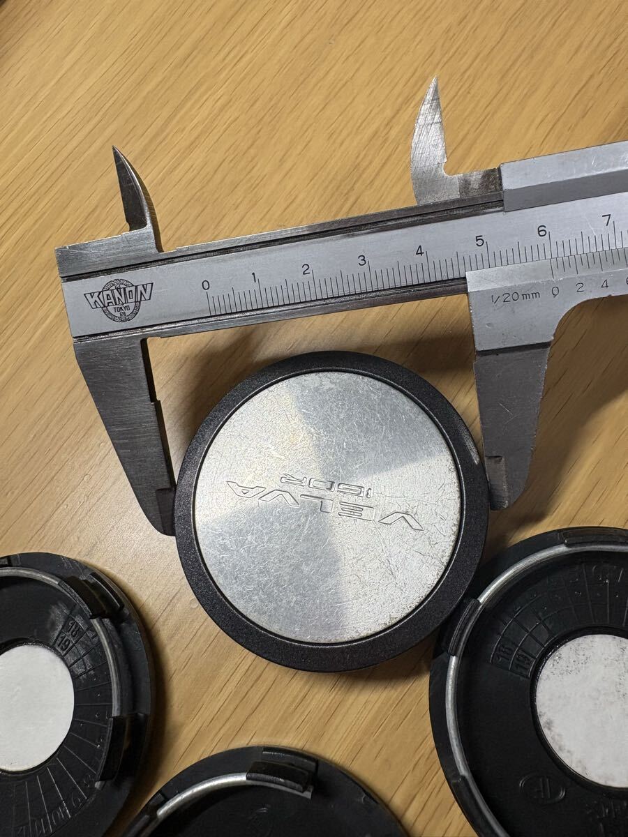 WEDS ウェッズ VELVA ヴェルヴァ IGOR イゴート ホイールキャップ センターキャップ 4枚セット_画像3