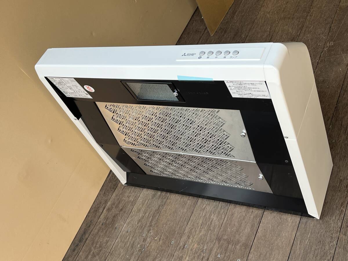 【美品】 MITSUBISHI 三菱電機 浅型レンジフード V-37KCP5-L キッチン シロッコファン 100V W700 左排気 丸ダクト接続 旧品番 endstbN_画像2