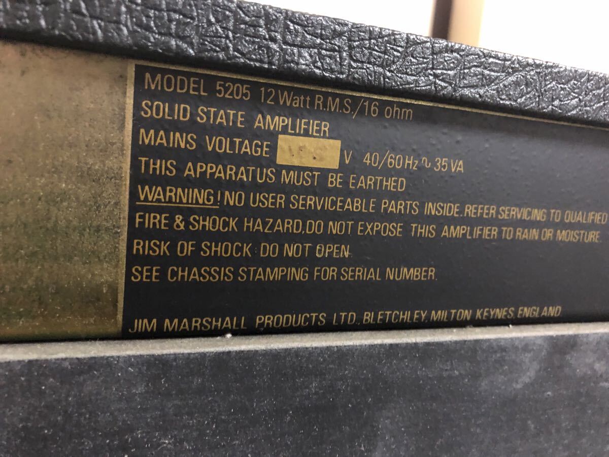 Marshall Lead12 訳あり品_画像7