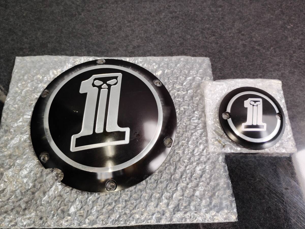 ハーレー　HARLEY-DAVIDSON　XL・スポーツスター用　２００４年以降　ダービーカバー・タイマーカバー　メーカー・ブランド不明_画像1