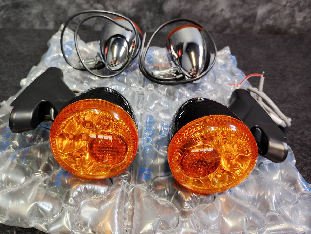 ハーレー　HARLEY-DAVIDSON　スポーツスター　XL　XL1200CX 用　前後ウインカーセット　ターンシグナル　納車前取外し_画像7