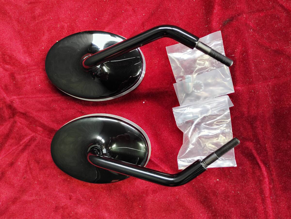 ハーレー HARLEY-DAVIDSON 品番 56000090 カスタム ミラー エッジカット・ドームミラー ／V-ROD／ストリート／スポーツスター／ダイナ／_画像3