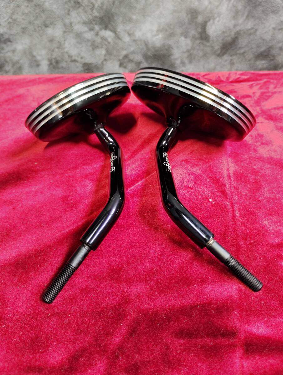 ハーレー HARLEY-DAVIDSON 品番 56000090 カスタム ミラー エッジカット・ドームミラー ／V-ROD／ストリート／スポーツスター／ダイナ／_画像8