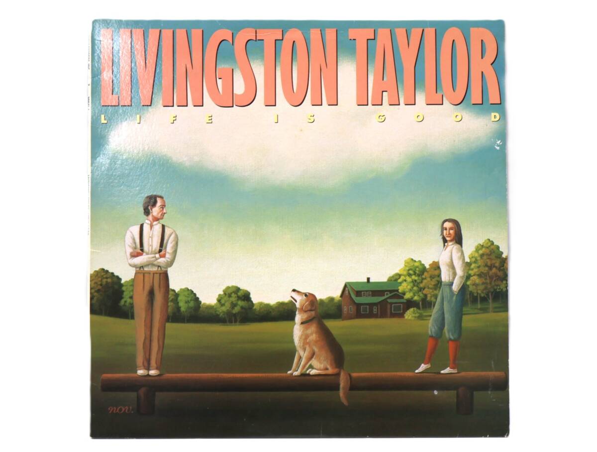 ★中2469 Livingston Taylor リヴィングストン・テイラー/Life Is Good ライフ・イズ・グッド レコード LP盤 アナログ盤 32509081_画像1
