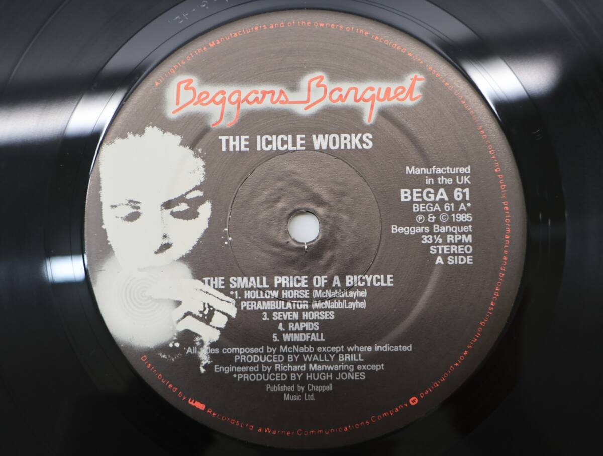 ★中2317 The Icicle Works アイシクル・ワークス/Small Price of a Bicycle スモール・プライス・オブ・バイシクル レコード LP 32509081_画像4