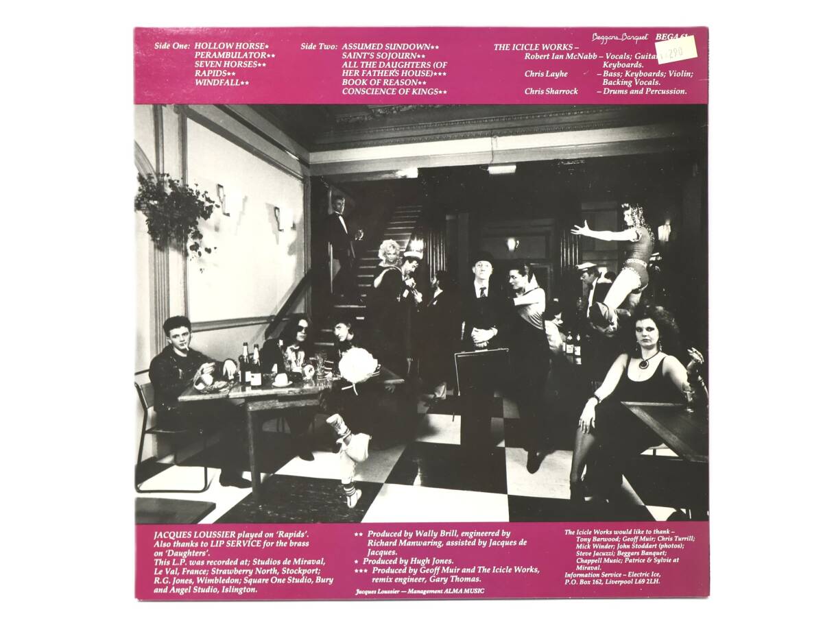 ★中2317 The Icicle Works アイシクル・ワークス/Small Price of a Bicycle スモール・プライス・オブ・バイシクル レコード LP 32509081_画像7