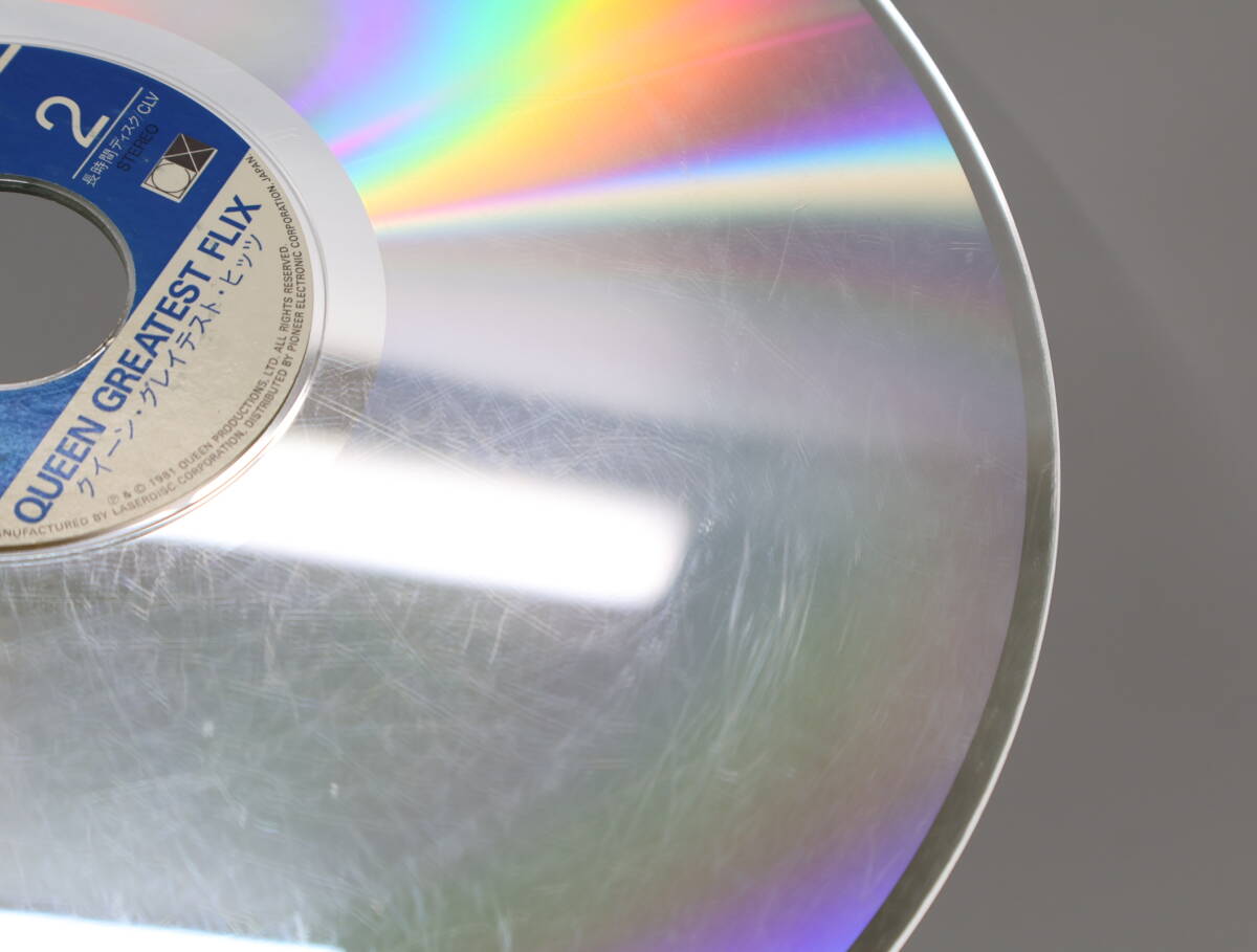 ★中2360 QUEEN GREATEST FLIX クイーン・グレイテスト・ヒッツ レーザーディスク LD コレクター放出品 同梱可 32509081_画像7