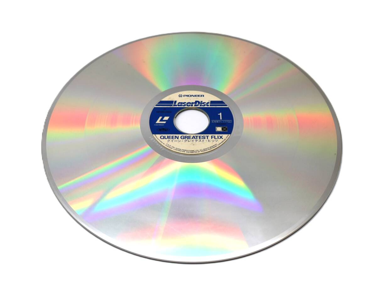 ★中2360 QUEEN GREATEST FLIX クイーン・グレイテスト・ヒッツ レーザーディスク LD コレクター放出品 同梱可 32509081_画像3