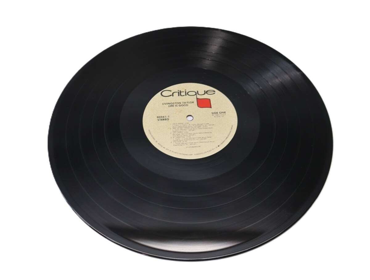 ★中2469 Livingston Taylor リヴィングストン・テイラー/Life Is Good ライフ・イズ・グッド レコード LP盤 アナログ盤 32509081_画像3