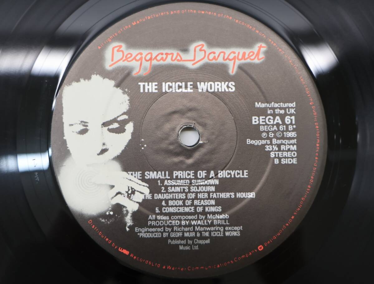 ★中2317 The Icicle Works アイシクル・ワークス/Small Price of a Bicycle スモール・プライス・オブ・バイシクル レコード LP 32509081_画像5
