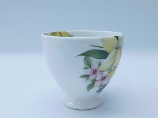 ★小1435 The Bristol China Company イギリス製 茶器 カップ＆ソーサー コーヒーカップ ティーカップ 洋食器 フラワー 花柄 12511061_画像5