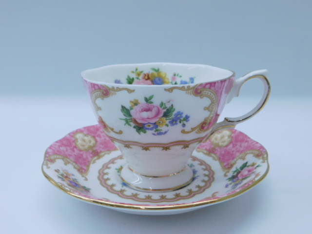 ★小1443 ロイヤルアルバート ROYAL ALBERT ティーセット 茶器 ティーポット シュガーポット カップ ソーサー プレート 砂糖入 12511061_画像7