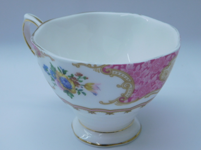 ★小1443 ロイヤルアルバート ROYAL ALBERT ティーセット 茶器 ティーポット シュガーポット カップ ソーサー プレート 砂糖入 12511061_画像8