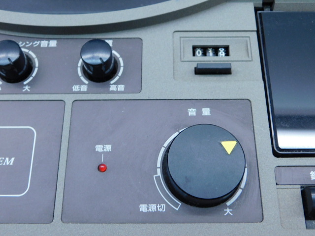 ★小1466 昭和レトロ コロンビア COLUMBIA GP-22 カセットターンテーブル カセット/3スピードプレーヤー レコードプレーヤー 元箱 92511071_画像4